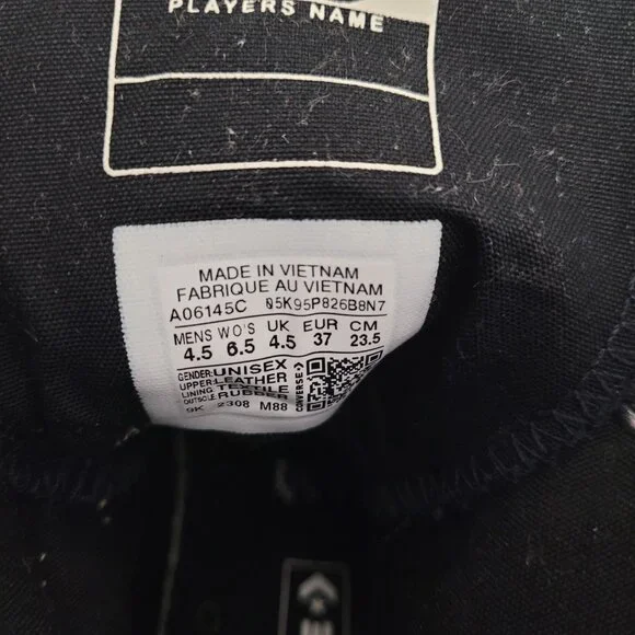 CONVERSE Chuck 70 De Luxe Leather Chunky Heel Lace Up Sneaker Boots Womens 6.5 - Picture 10 of 11